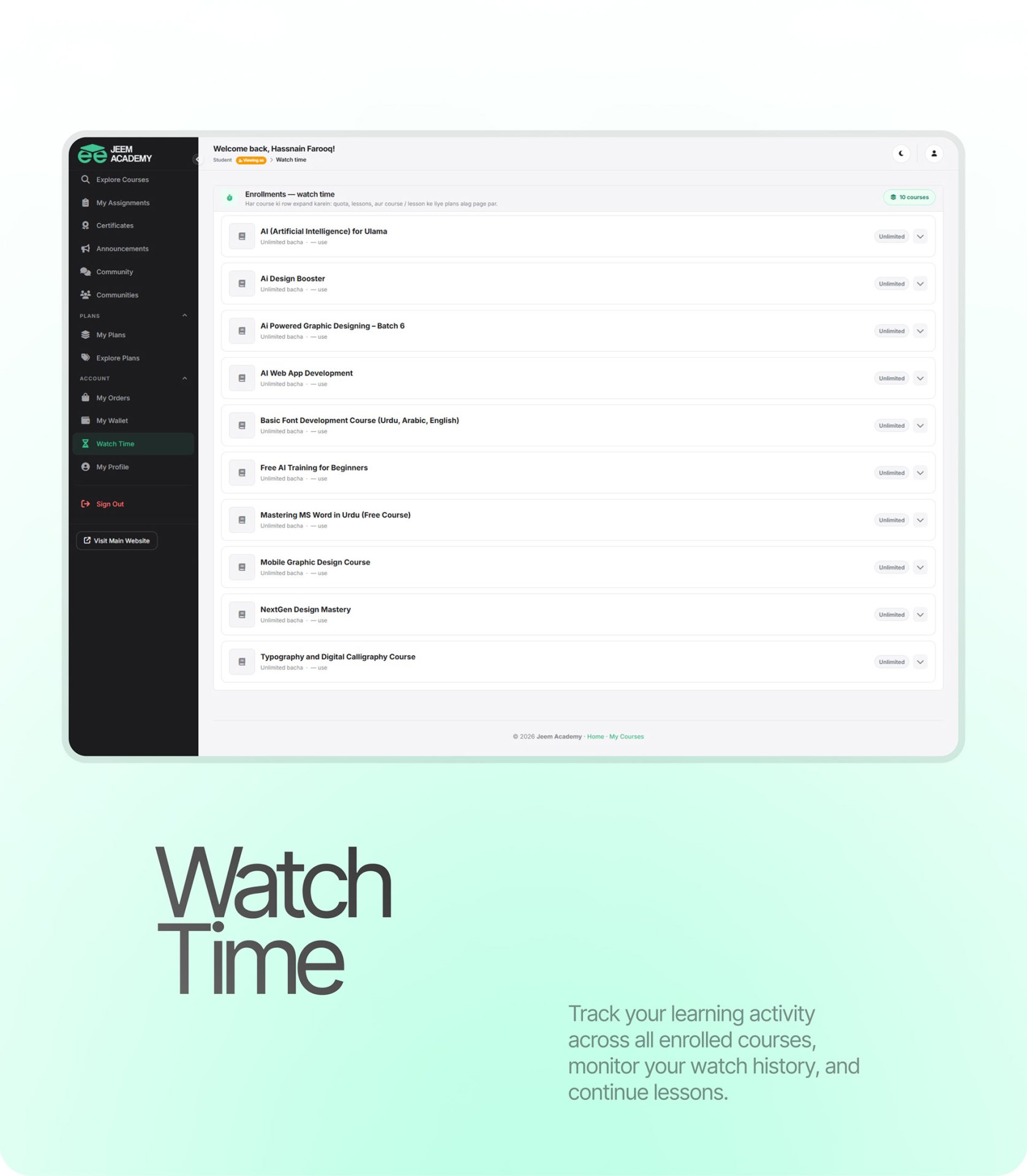 Custom Website Development For Jeem Academy — 19