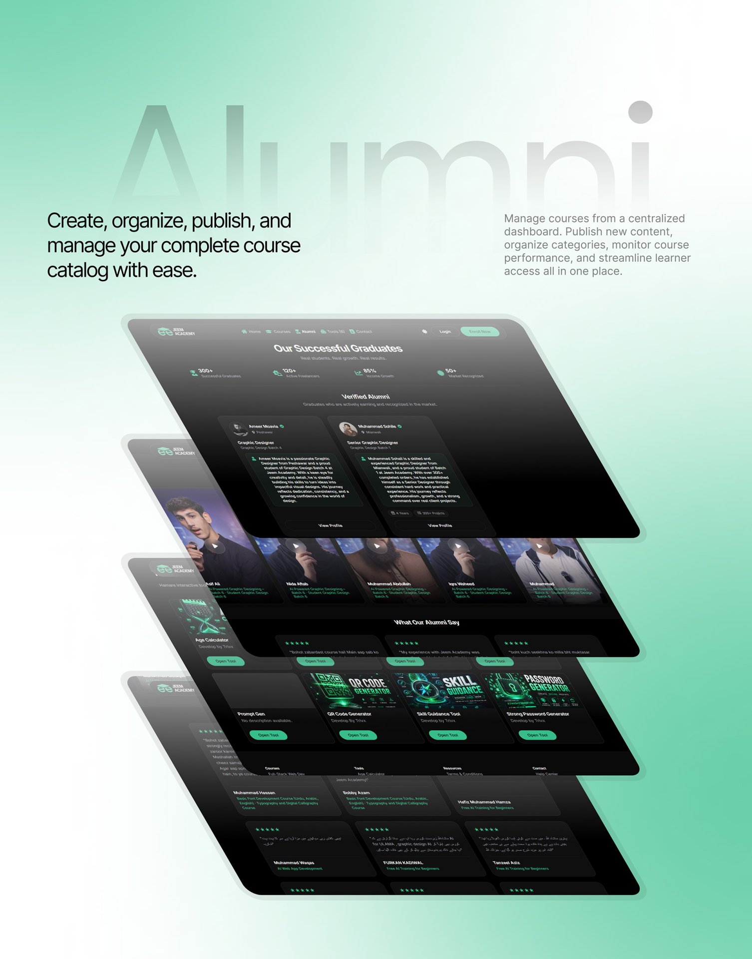 Custom Website Development For Jeem Academy — 6