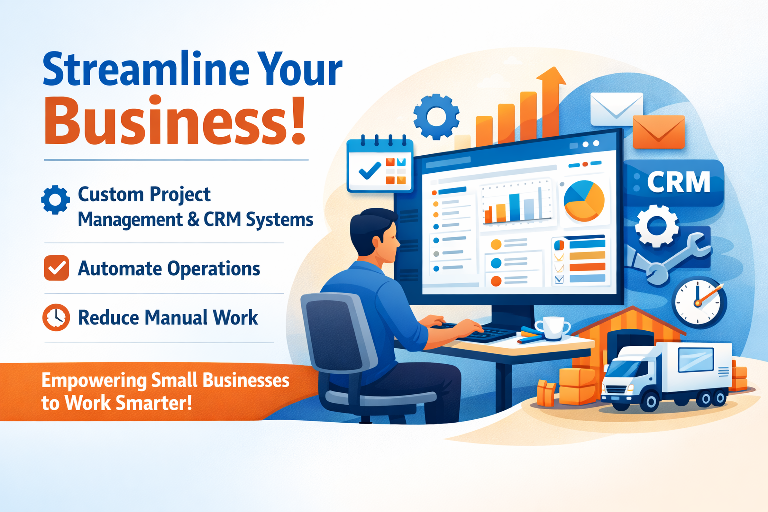 I will build a powerful web based CRM for your business