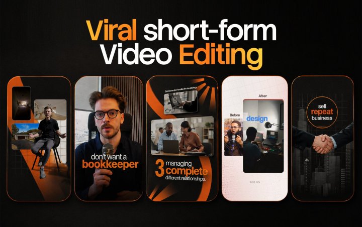 We will edit viral short-form videos for Instagram Reels, YouTube Shorts, and TikTok
